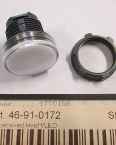 Lamp Head White f/LED